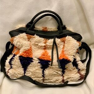 SALE✨Cleobella Weekender Shag Bag. Rare and previously sold out.
Anthro
